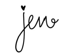 Jen's signature